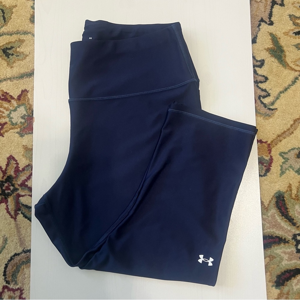 Under Armour Blue Compression Leggings - Picture 5 of 5